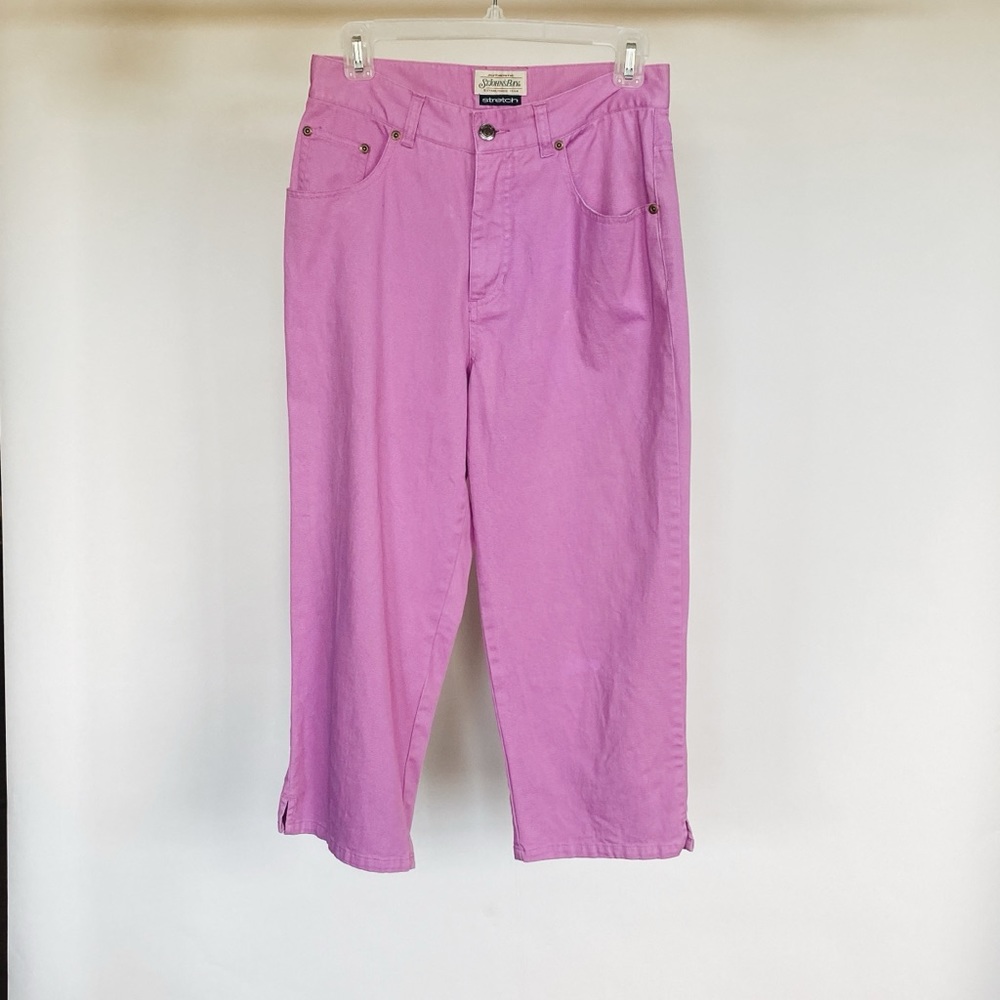 St. John’s Bay Stretch Pink 3/4 Capri Pants